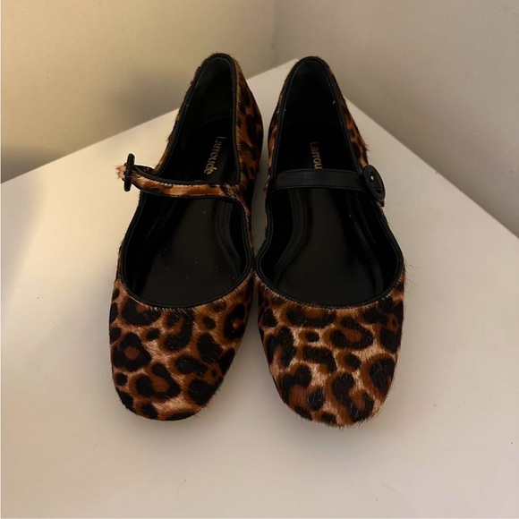 Larroude Cheetah Ballet Flats - Picture 3 of 3